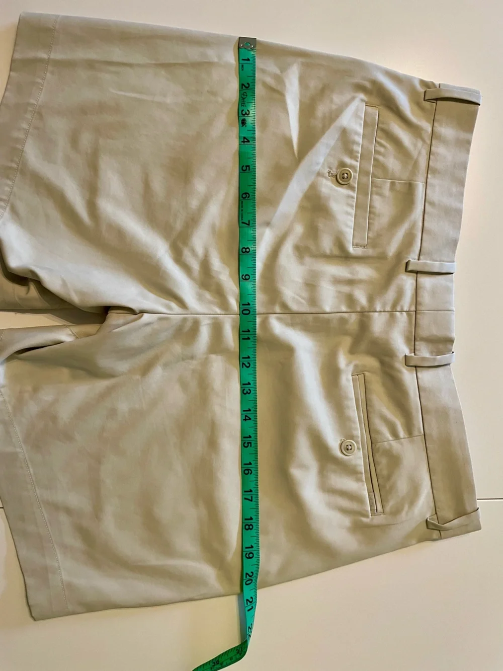 Ralph Lauren RX- Men's Khaki Flat-Front Shorts
